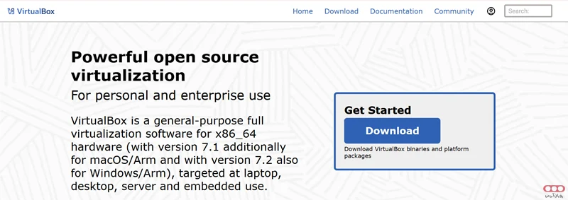 نرم‌افزار VirtualBox