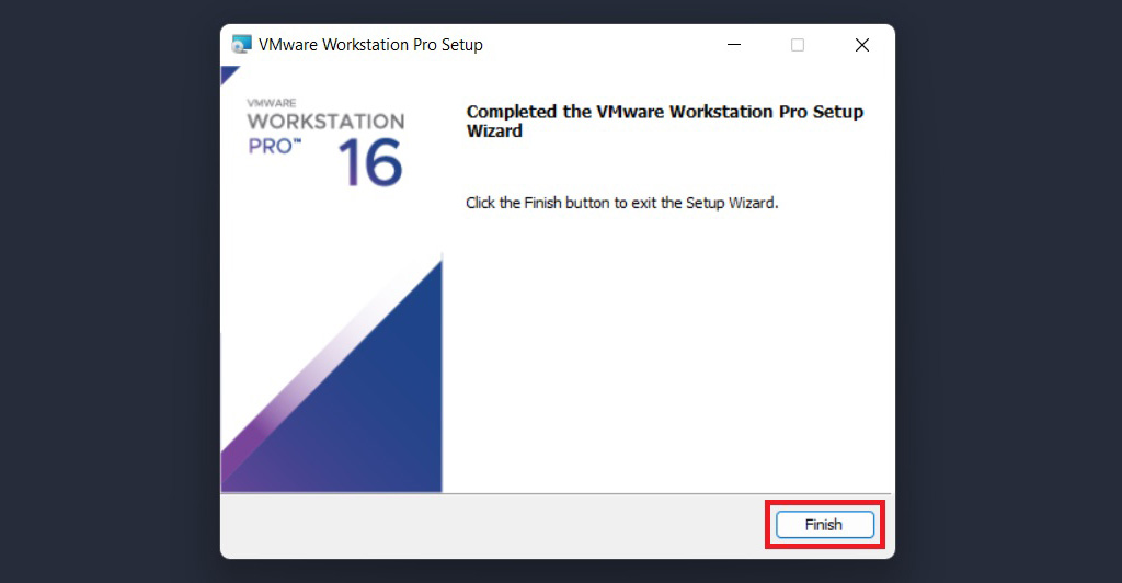 ری استارت ویندوز پس از نصب نرم افزار WMware Workstation