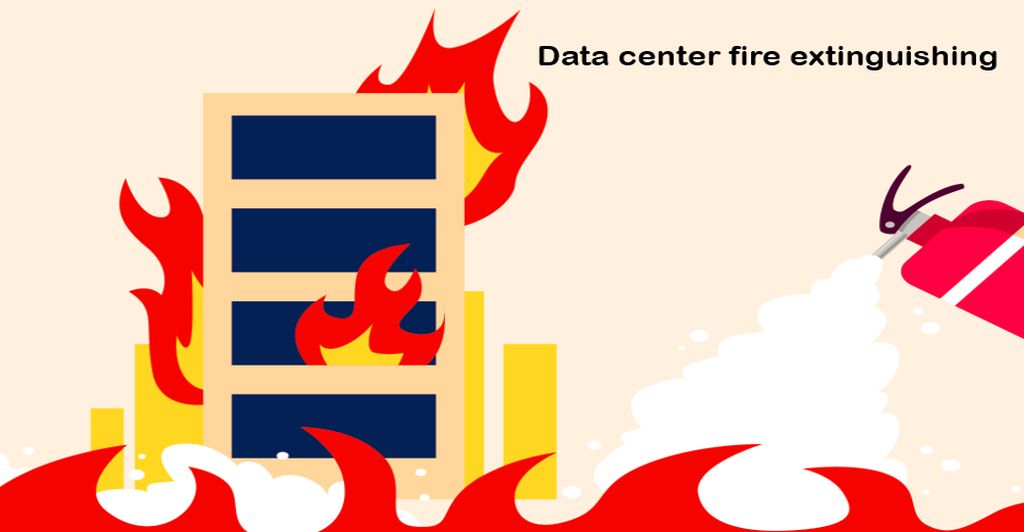 Data center fire extinguishing