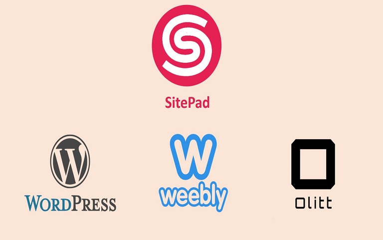 مقایسه SitePad با WordPress ،Weebly و ILLOT
