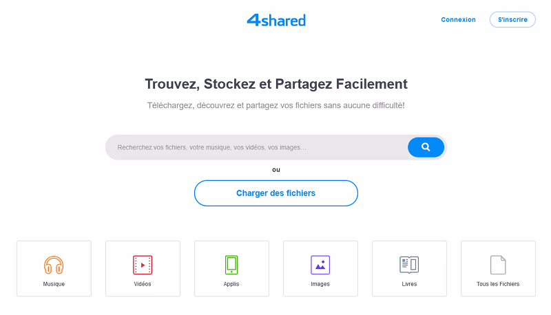 4Shared ،بهترین سایت های آپلود فایل