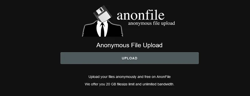 Anonfile-،بهترین-سایت-های-آپلود-فایل