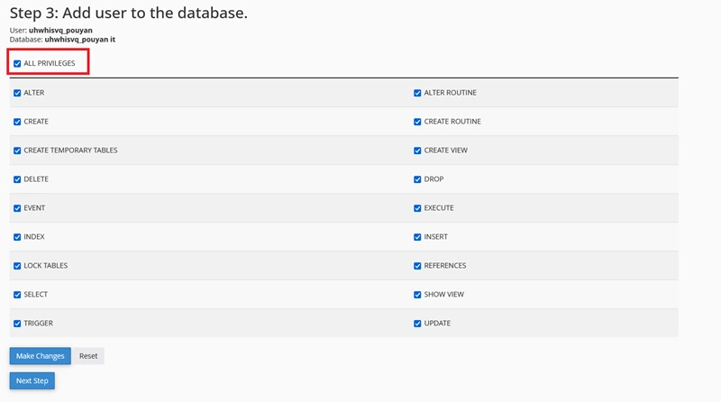 Create a new database-4