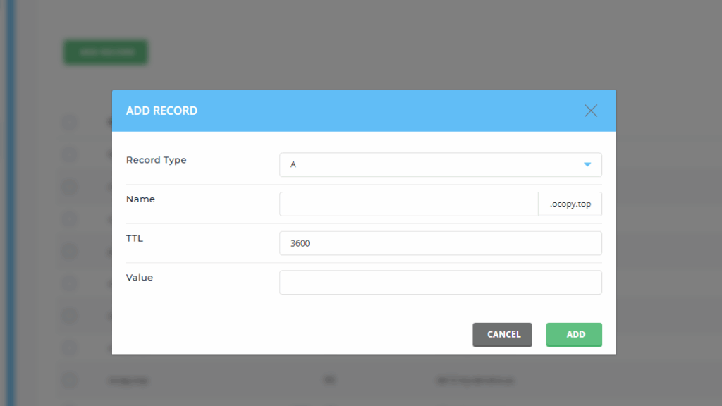 name-server-direct-admin