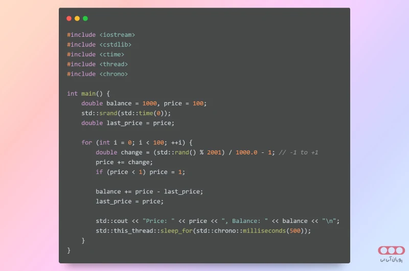 زبان برنامه نویسی C++