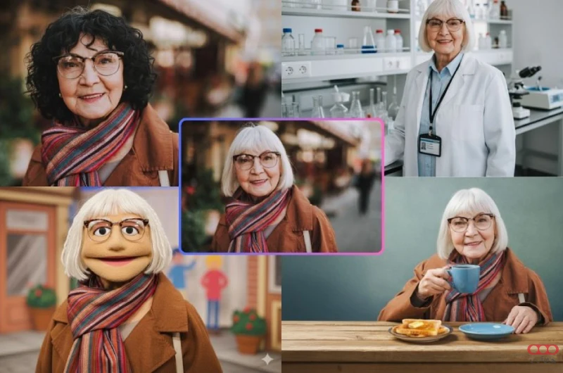 ثبات شخصیت در Nano Banana