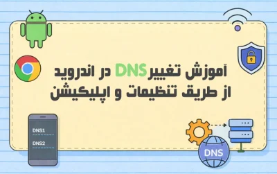 آموزش تغییر DNS در اندروید