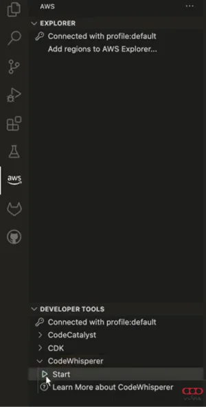 استفاده از CodeWhisperer