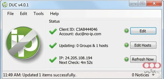 DUC-برای-تنظیم-DDNS