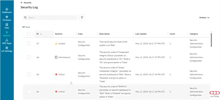 لاگ_های-امنیتی-HPE-iLO