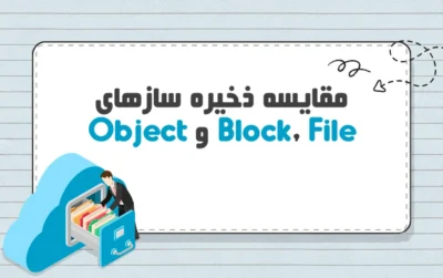 مقایه ذخیره سازی‌های بلوکی، فایل و شی