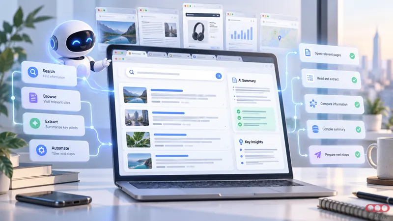 Agent Browsing چگونه کار می‌کند؟